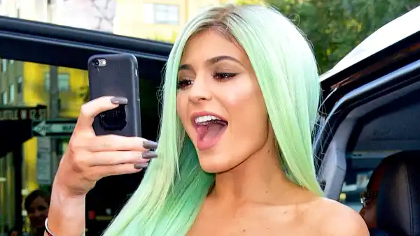 Kylie Jenner seen on the streets of Manhattan on September 16, 2015 in New York City.