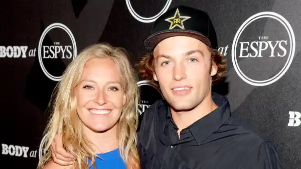 Jamie Anderson and Tyler Nicholson at the BODY at ESPYS 2016 Event at Avalon in Hollywood, California.