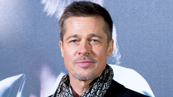 Brad Pitt attends the Madrid 2016 premiere of the Paramount Pictures title 'Allied' at Callao City Lights in Madrid, Spain.