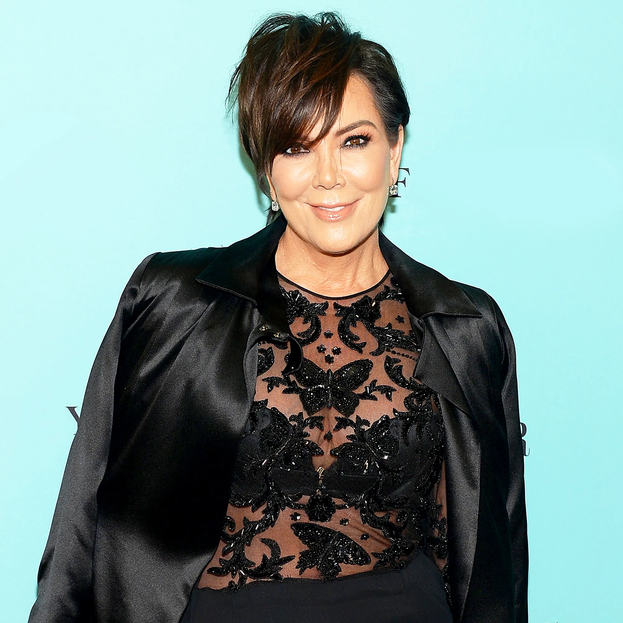 Kris Jenner attends Harper's BAZAAR 150th Anniversary presented with Tiffany & Co at The Rainbow Room in 2017.