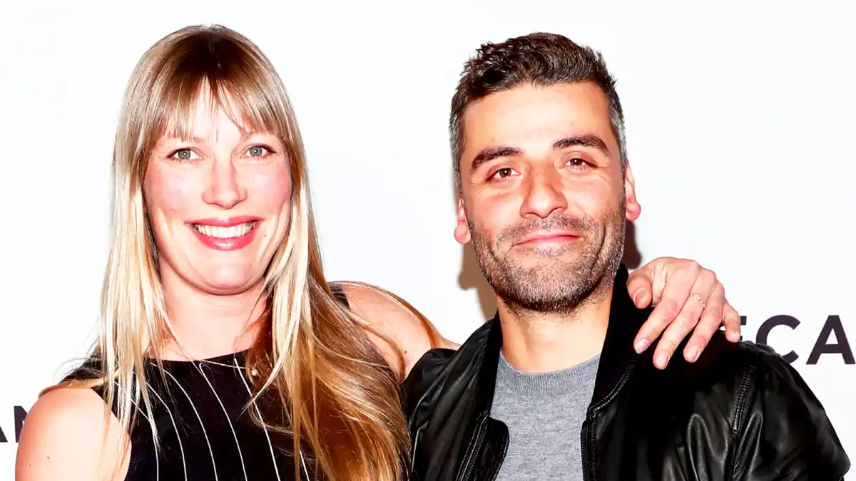 Oscar Isaac and Elvira Lind attend the "Bobbi Jene" Premiere during 2017 Tribeca Film Festival at Cinepolis Chelsea in New York City.