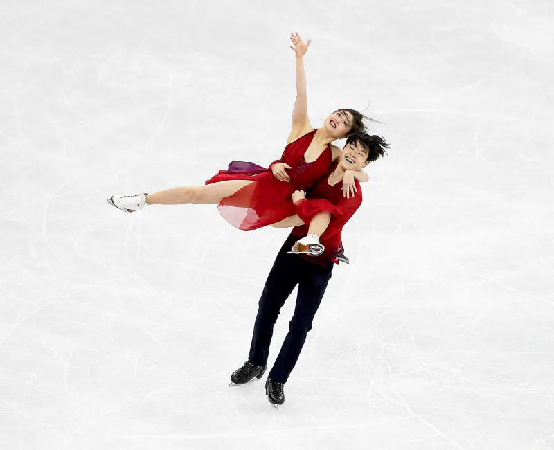 Maia Shibutani and Alex Shibutani of the United States compete in the Figure Skating Ice Dance Free Dance on day eleven of the PyeongChang 2018 Winter Olympic Games on February 20, 2018 in Gangneung, South Korea.
