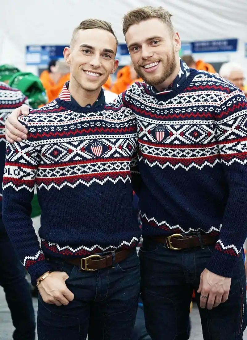 Adam Rippon Gus Kenworthy PyeongChang 2018