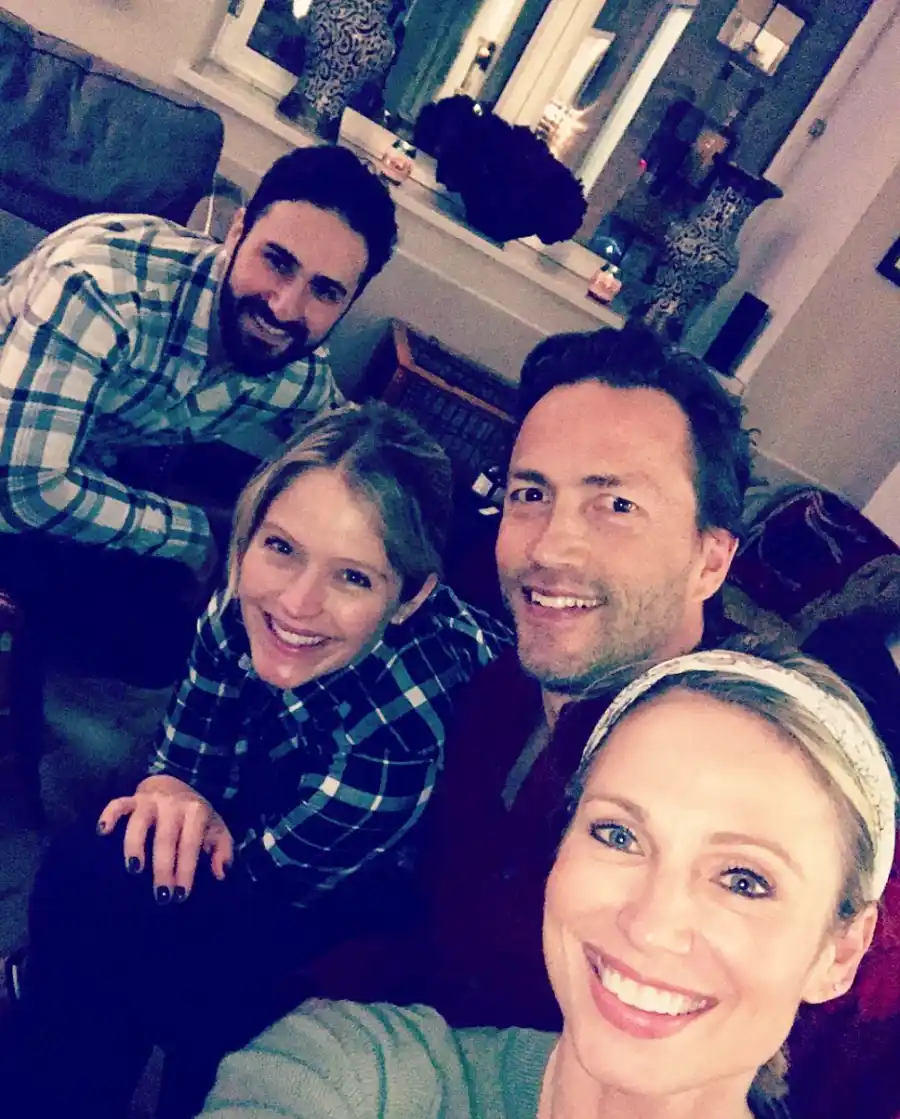 Amy Robach Andrew Shue Super Bowl