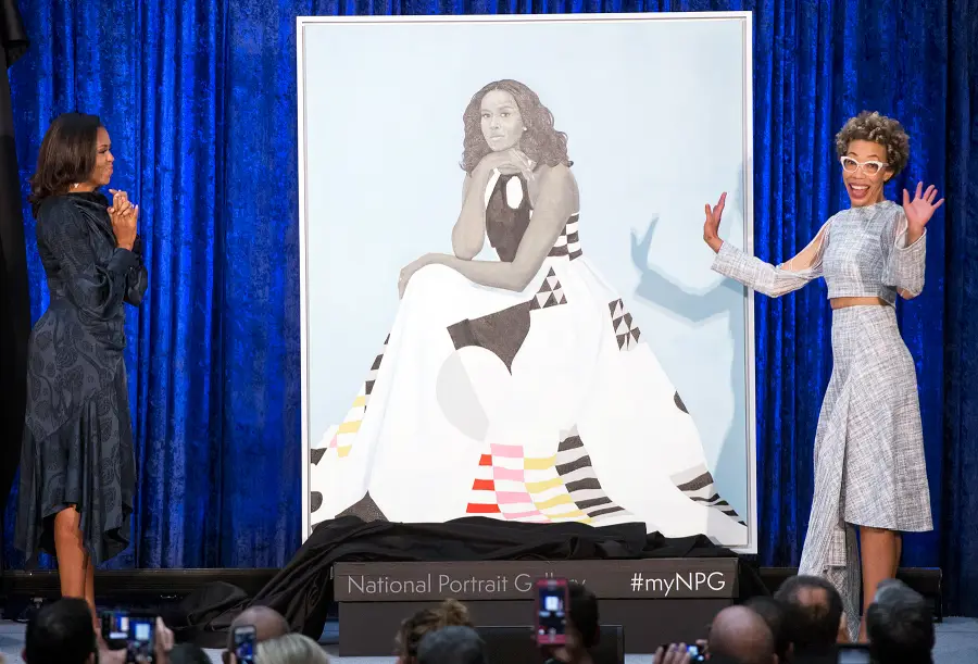 Obamas Unveil Official Portraits at Smithsonian National Portrait Gallery