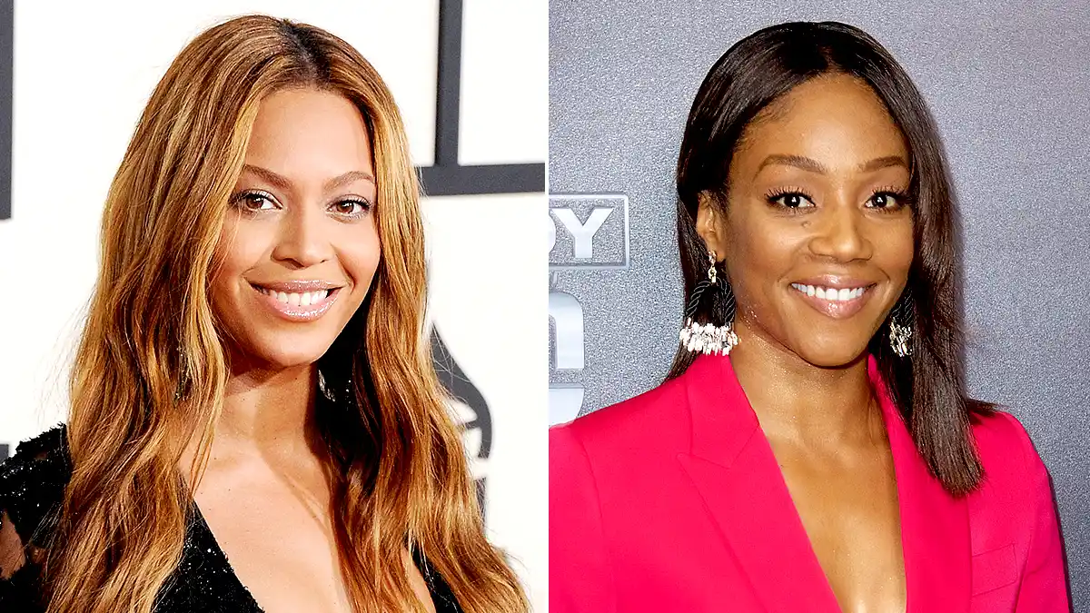 Beyonce and Tiffany Haddish