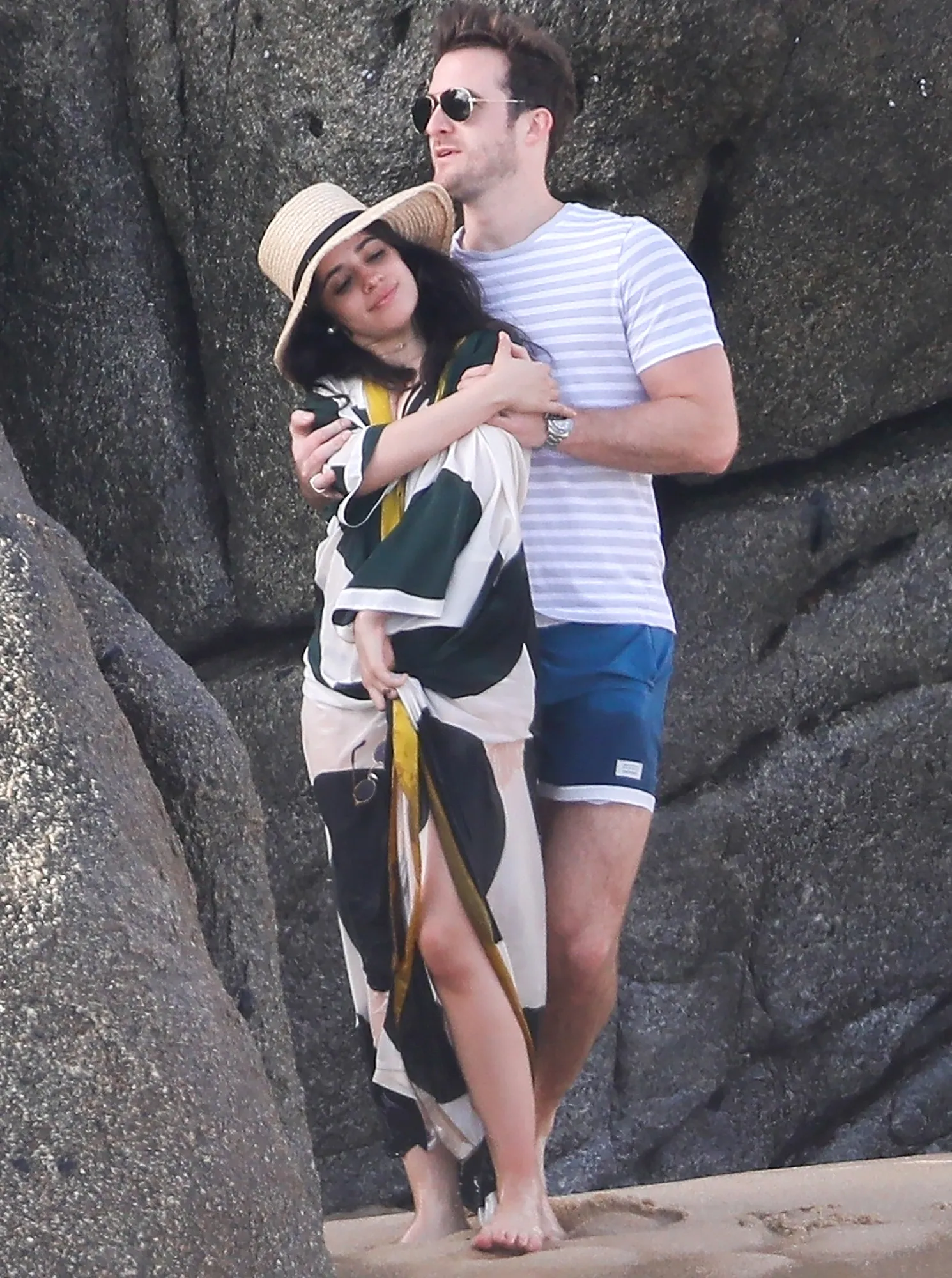 Camila Cabello, Matthew Hussey, Dating Coach, Kiss, Cabo San Lucas, Mexico