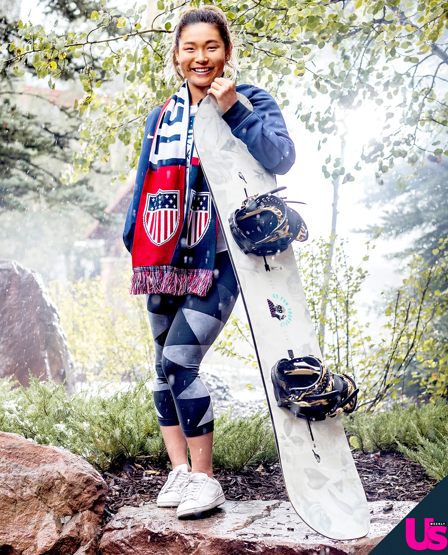 U.S. Olympic Snowboarder Chloe Kim