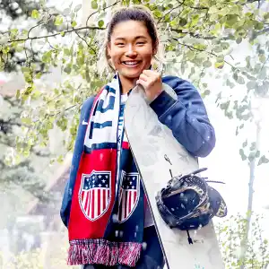 U.S. Olympic Snowboarder Chloe Kim