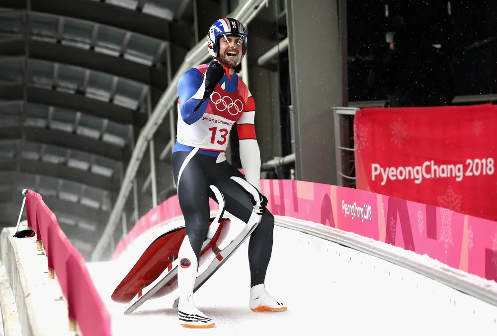 Chris Mazdzer Mara Marian olympics luge