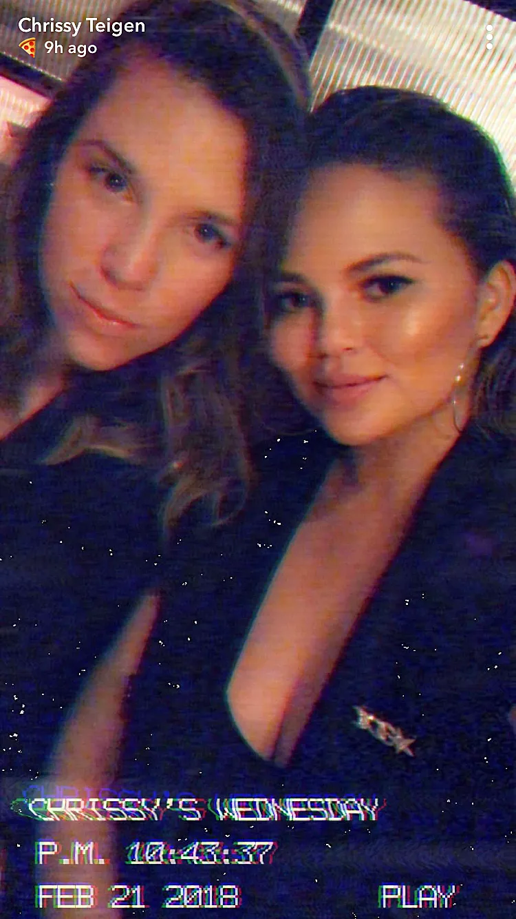 Chrissy Teigen surprise baby shower