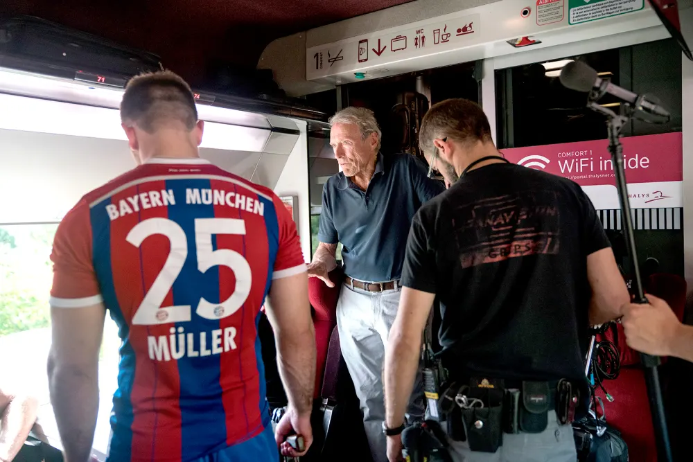 Clint Eastwood directs The 15:17 to Paris.