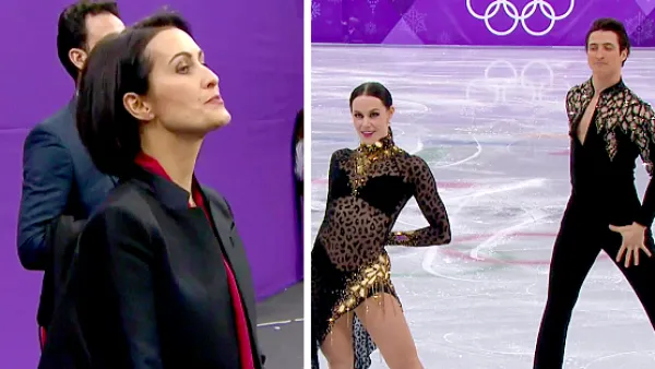 coach watches skaters