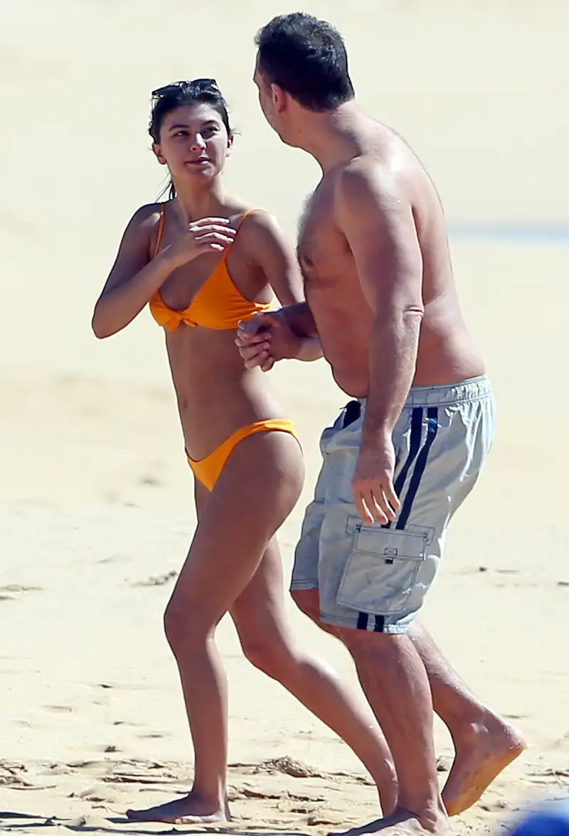 Dane Cook, Kelsi Taylor, Vacation, Hawaii, Beach