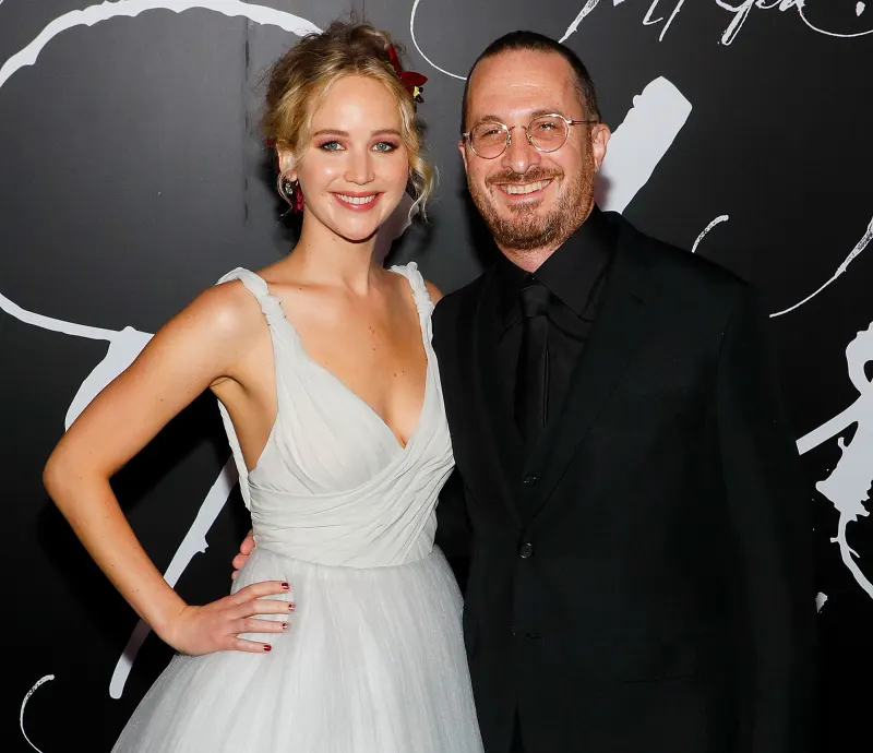 Jennifer Lawrence and Darren Aronofsky
