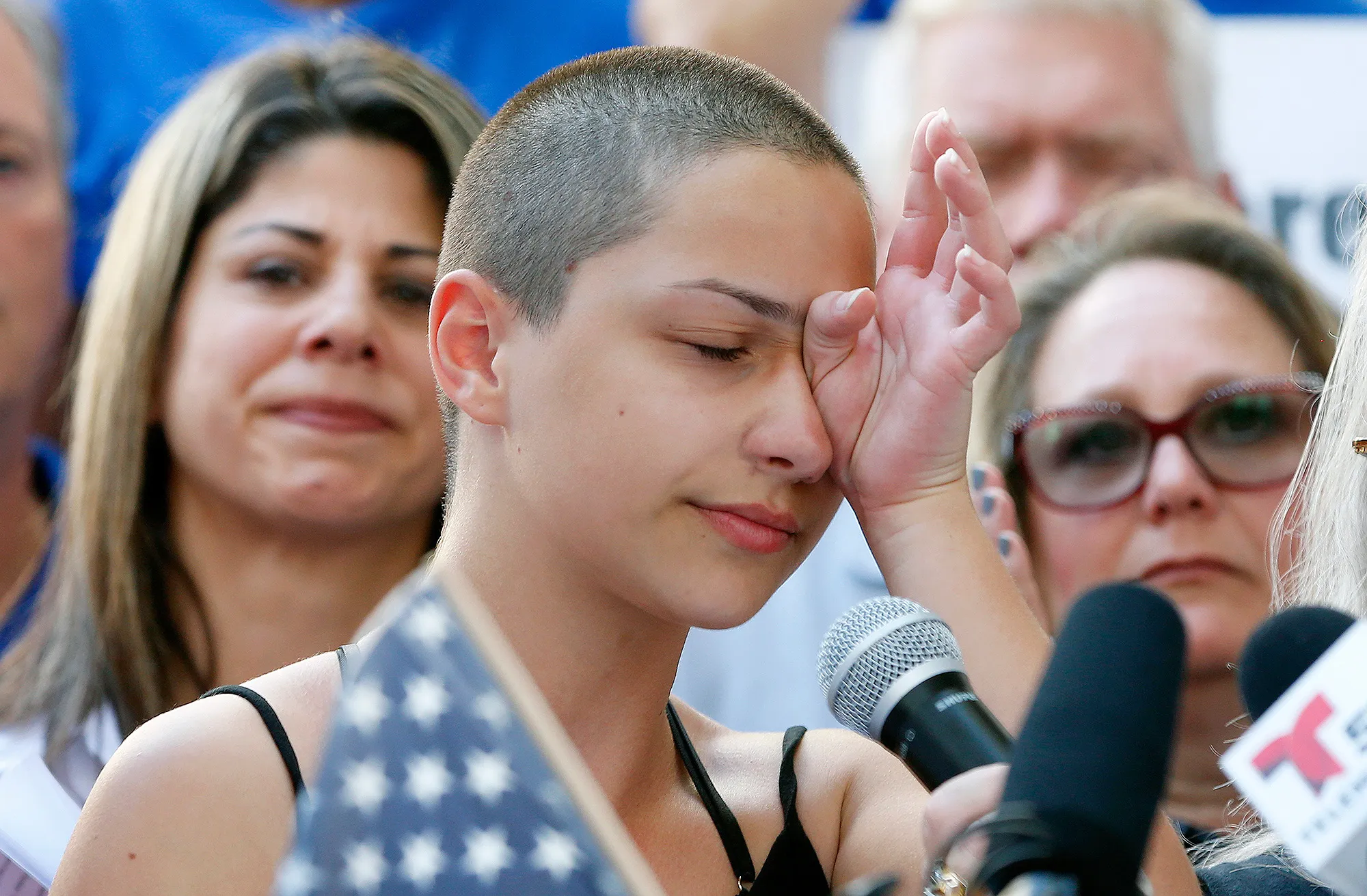 Emma Gonzalez, Gun Control Rally, Marjory Stoneman Douglas High School