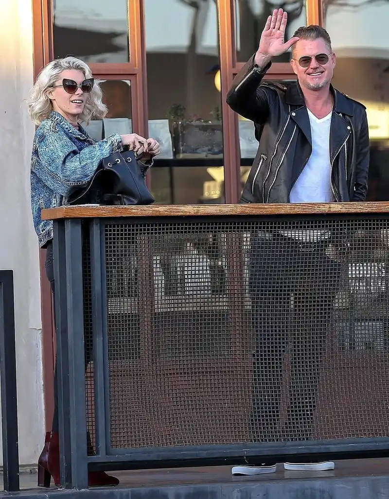 Eric Dane, Rebecca Gayheart, Split, Blonde