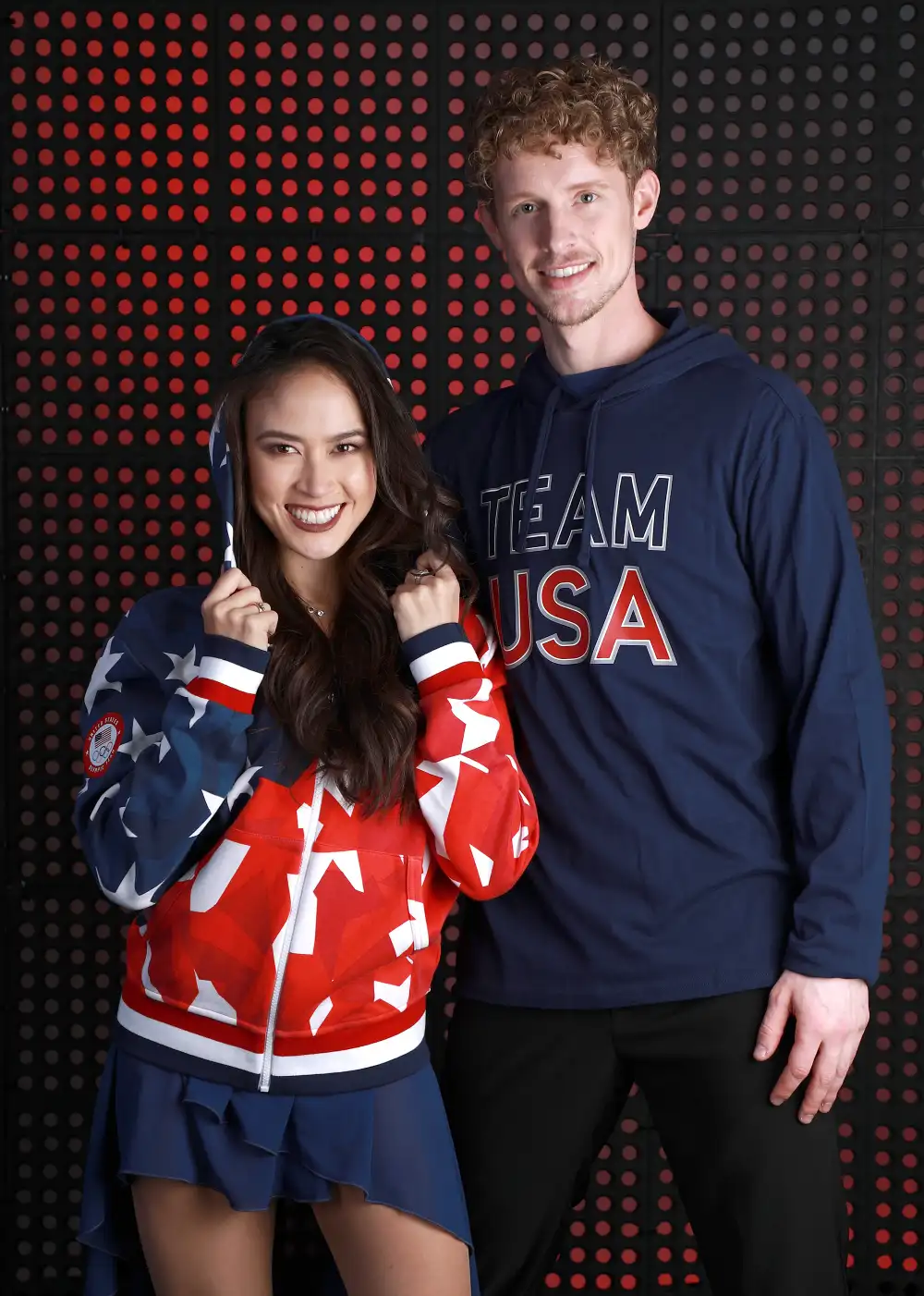 Evan Bates and Madison Chock