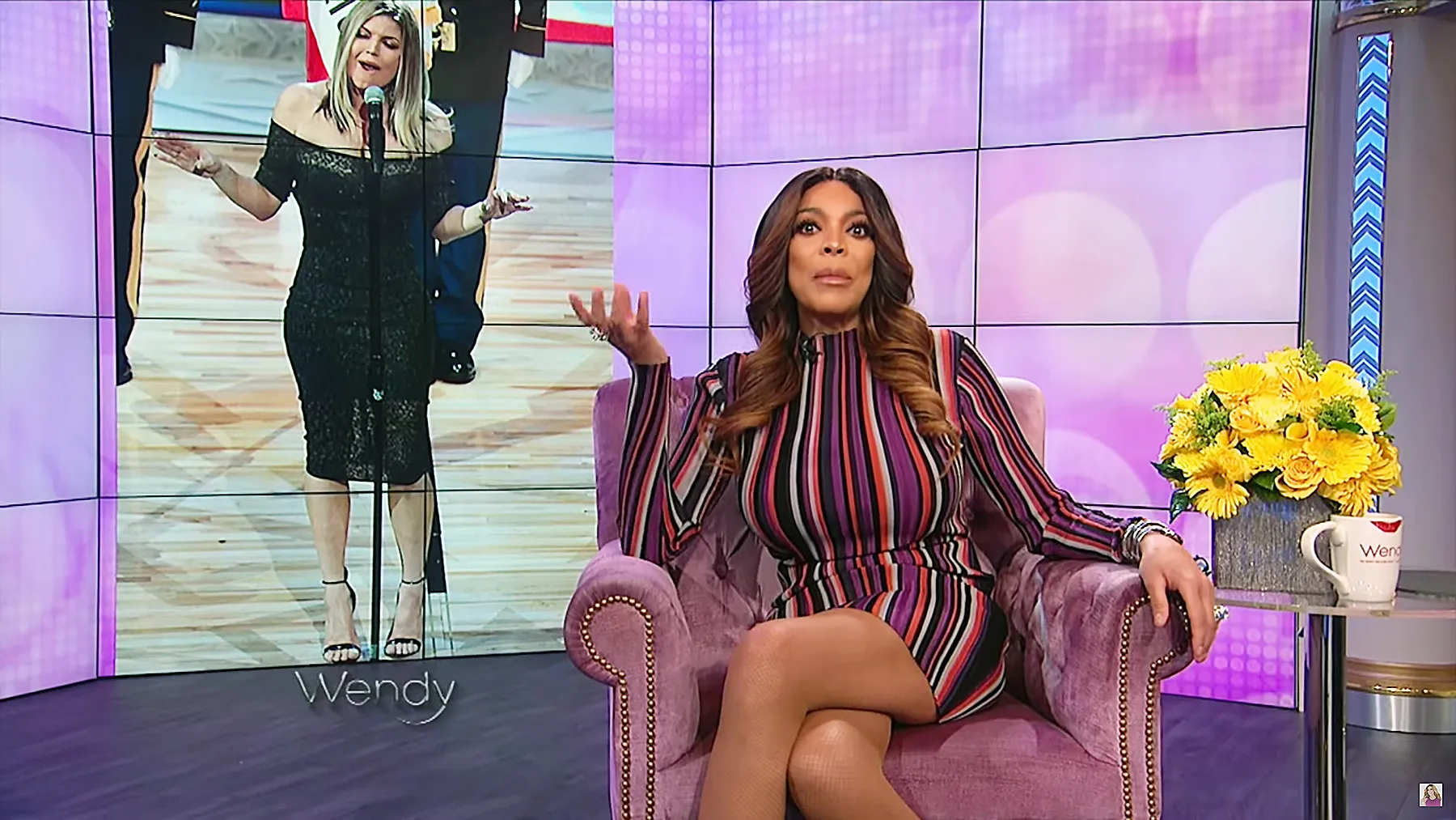 Wendy Williams Fergie Auto-Tune National Anthem