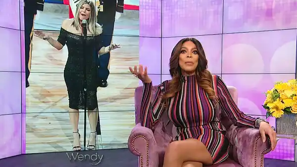 Wendy Williams Fergie Auto-Tune National Anthem