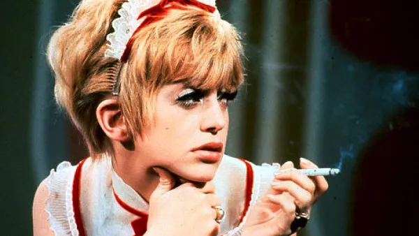 Goldie Hawn on Laugh-In.