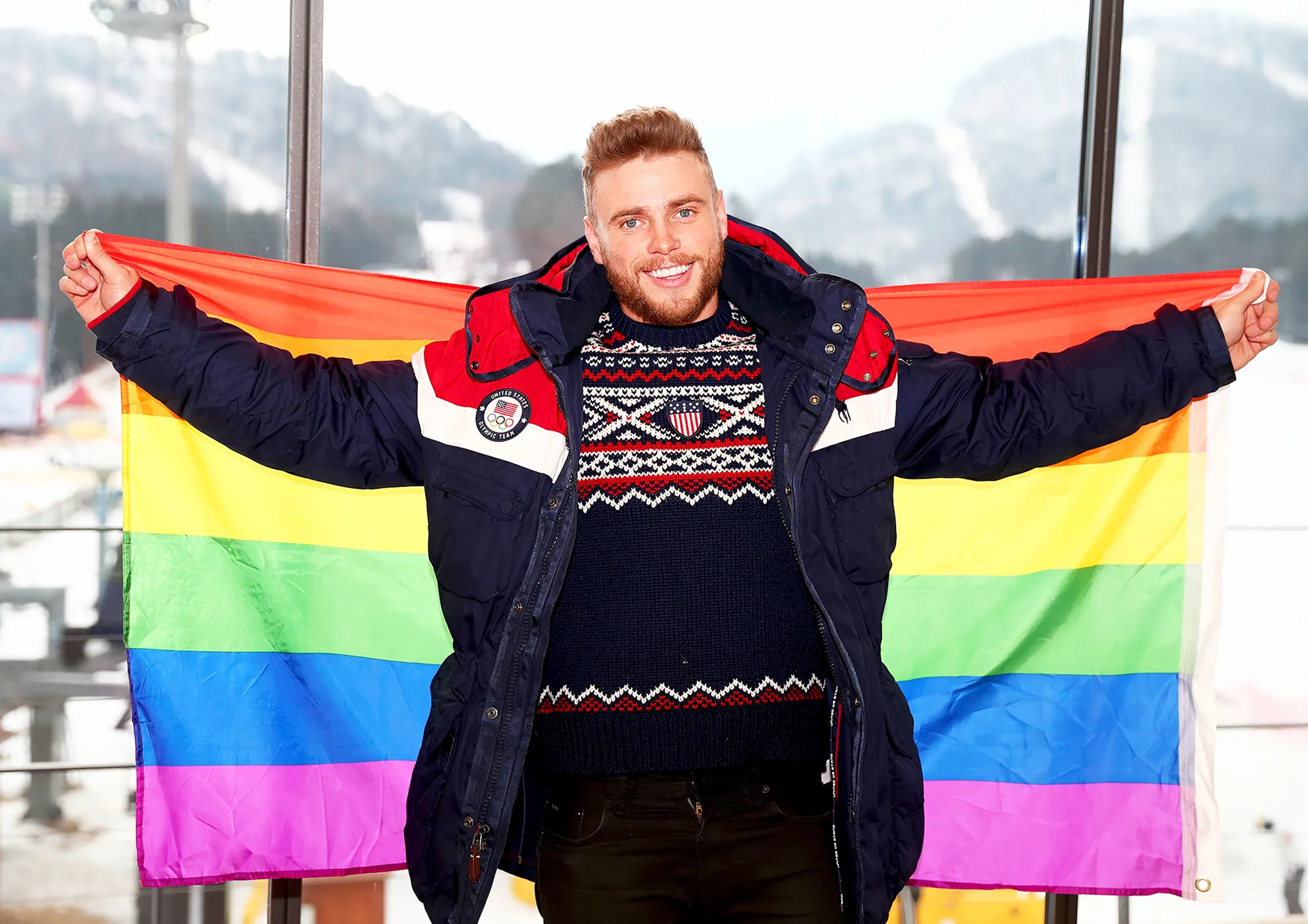 U.S. Olympian Gus Kenworthy