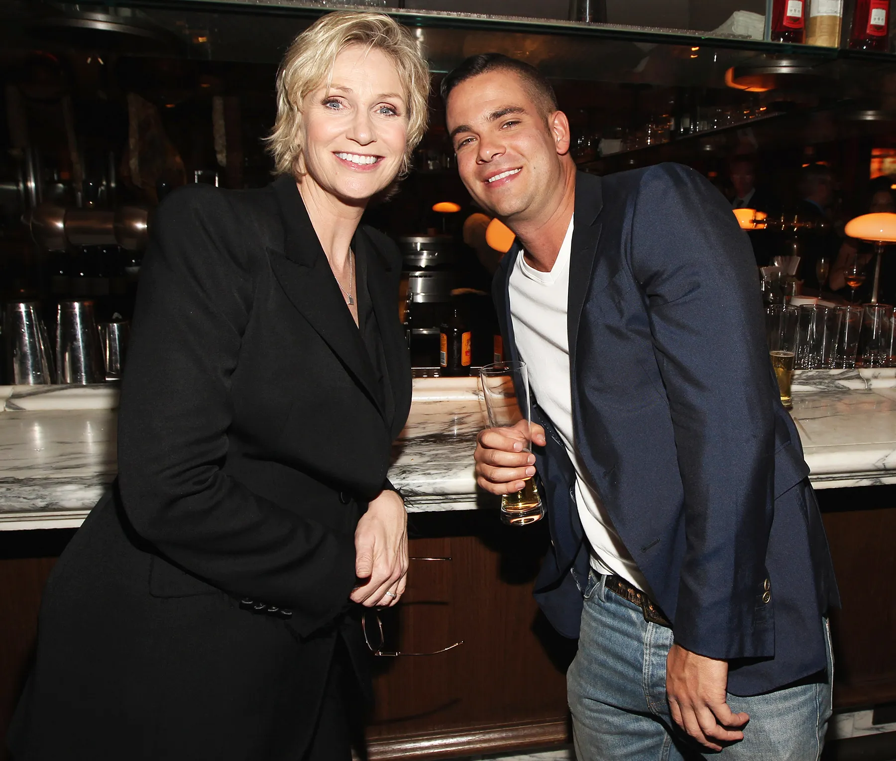 Jane Lynch Mark Salling