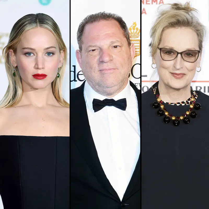 Jennifer Lawrence Harvey Weinstein Meryl Streep