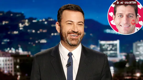 Jimmy Kimmel White House Valentines Day Paul Ryan