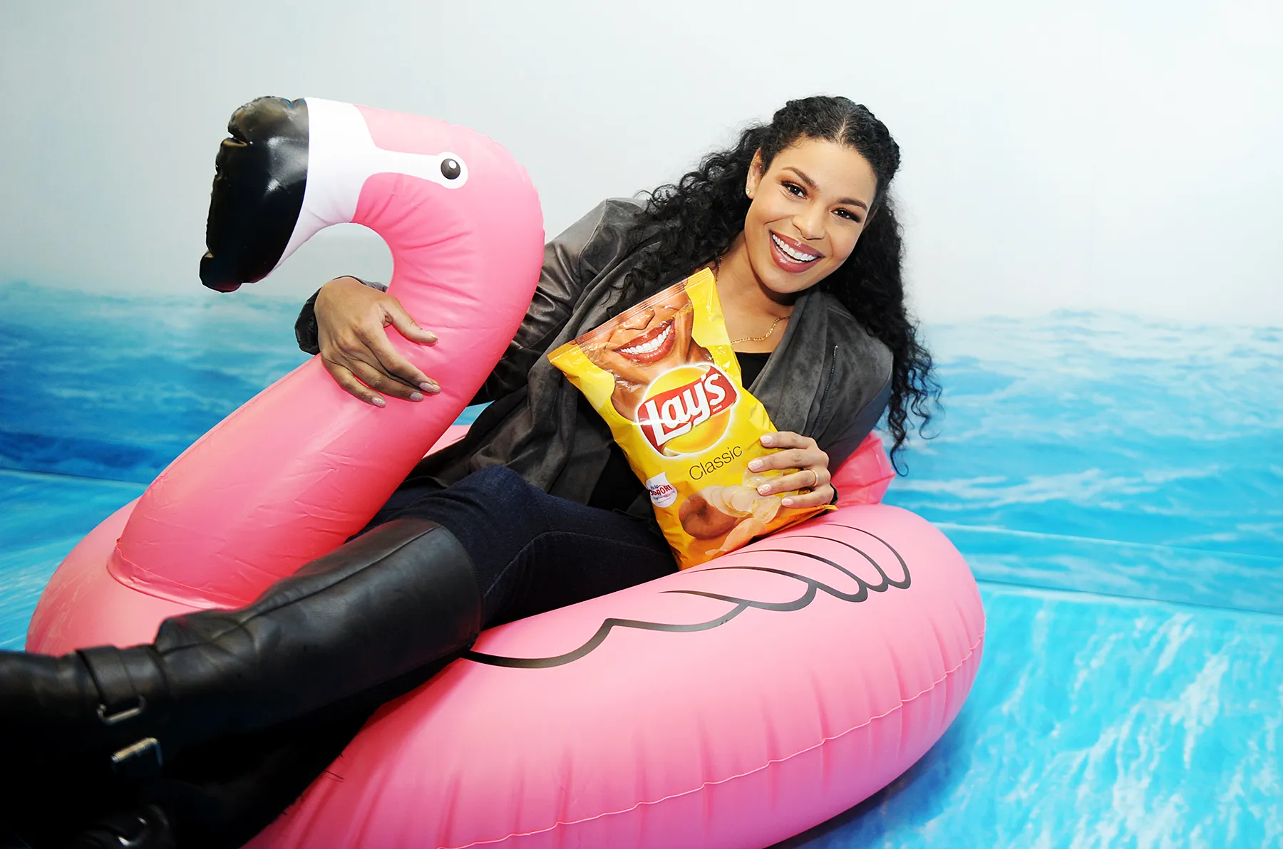 Jordin Sparks Lays Smiles Experience