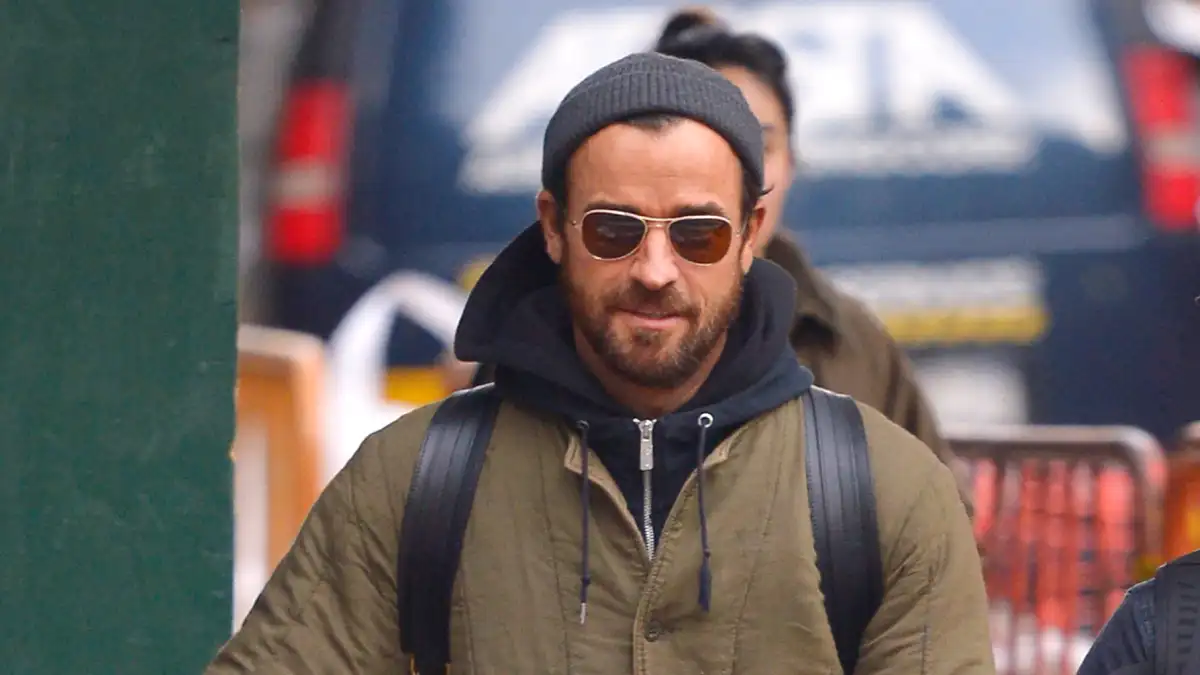 Justin Theroux is spotted for the first time since his split with Jennifer Aniston