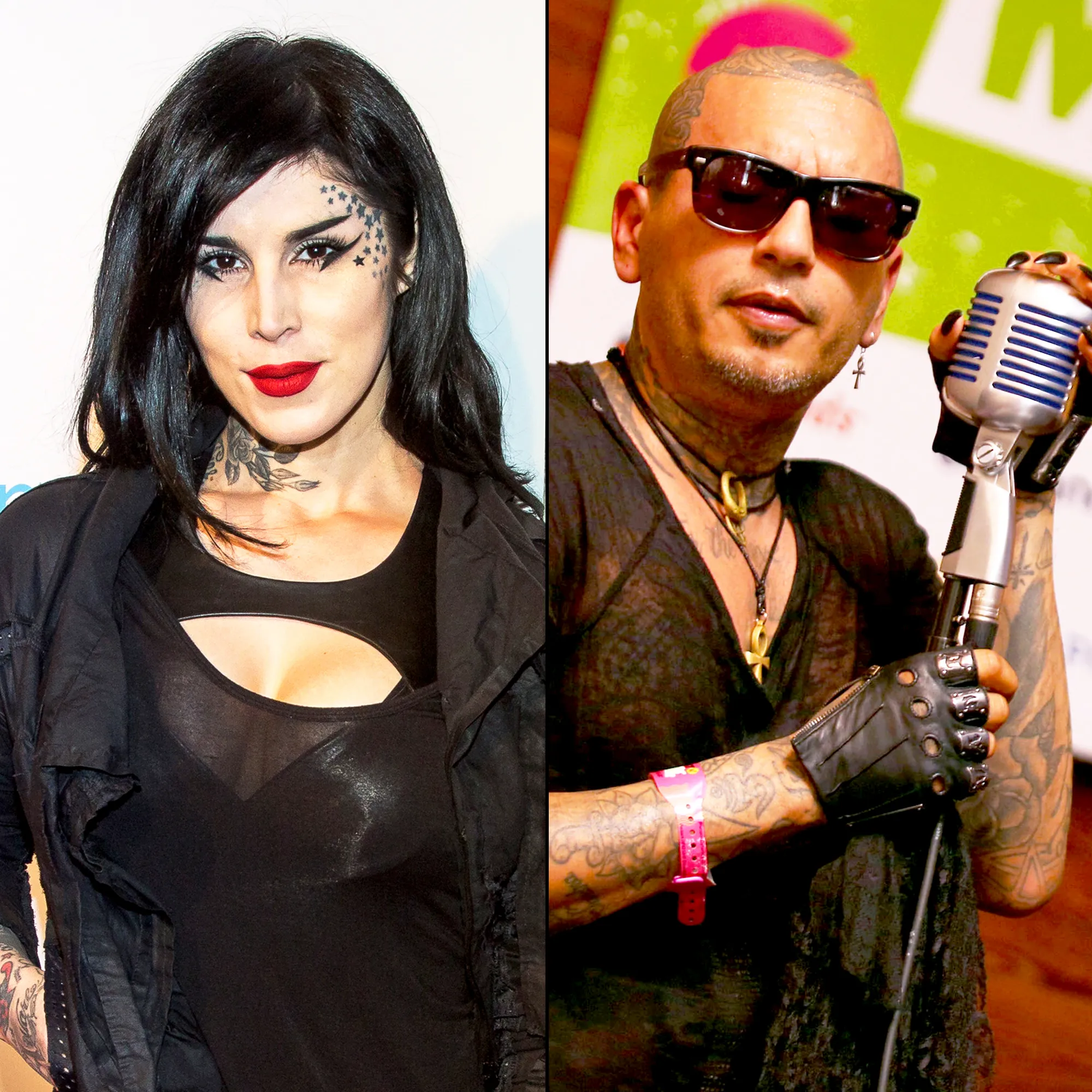 Kat Von D and Leafar Seyer
