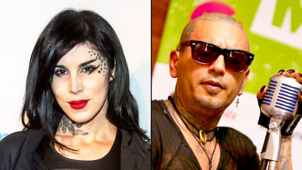 Kat Von D and Leafar Seyer