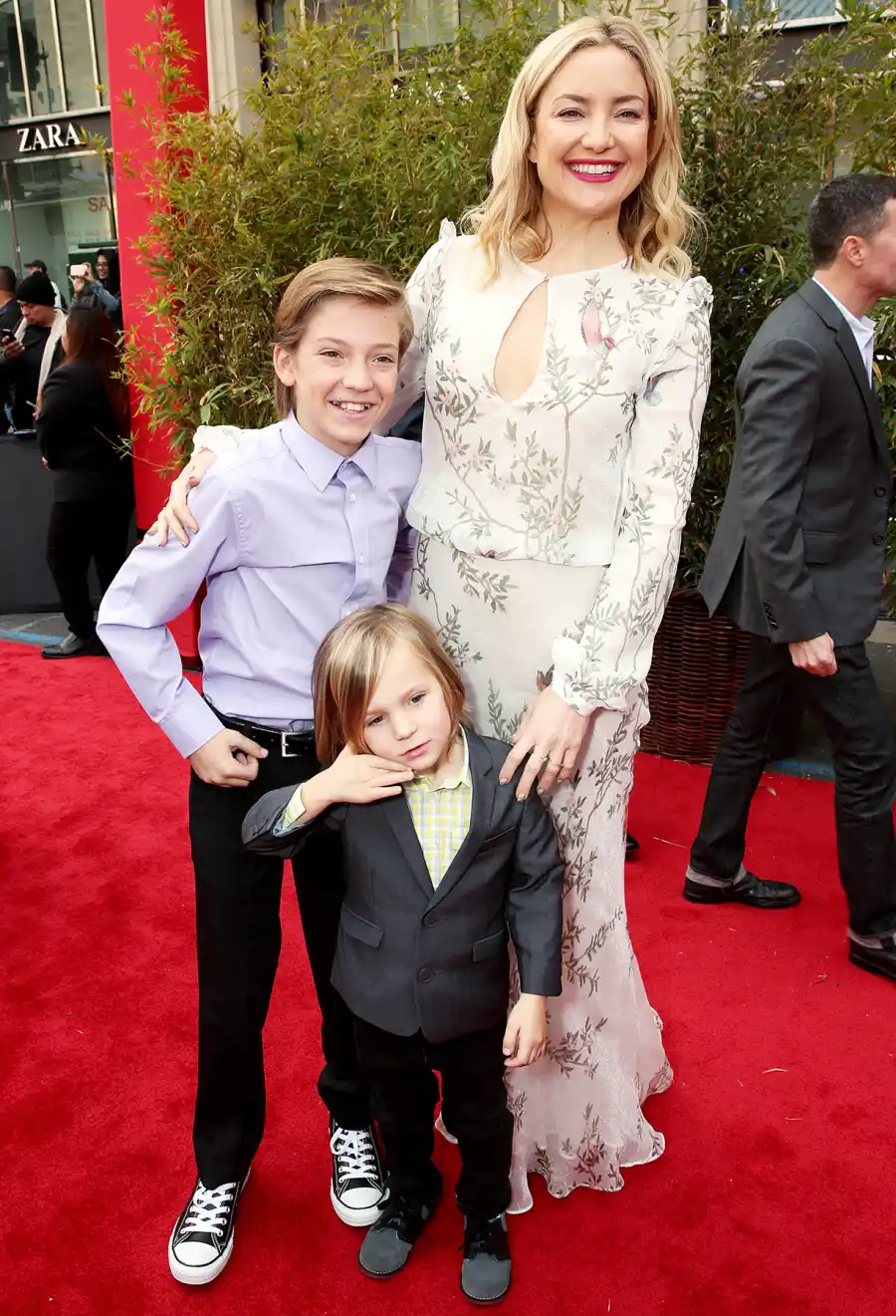 Young Hollywood Moms Kate Hudson Ryder Bingham