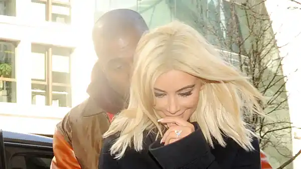 Kim Kardashian Kanye West Valentines Day