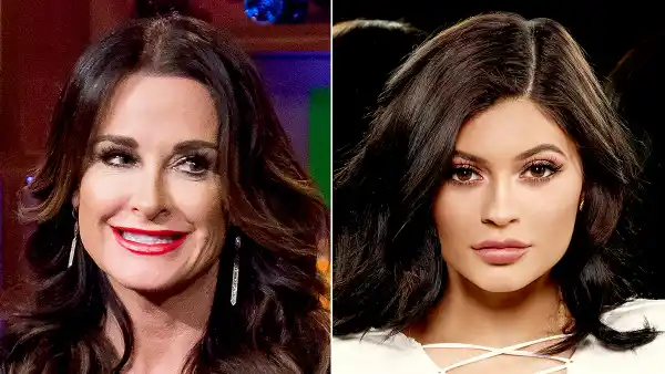 Kyle Richards and Kylie Jenner