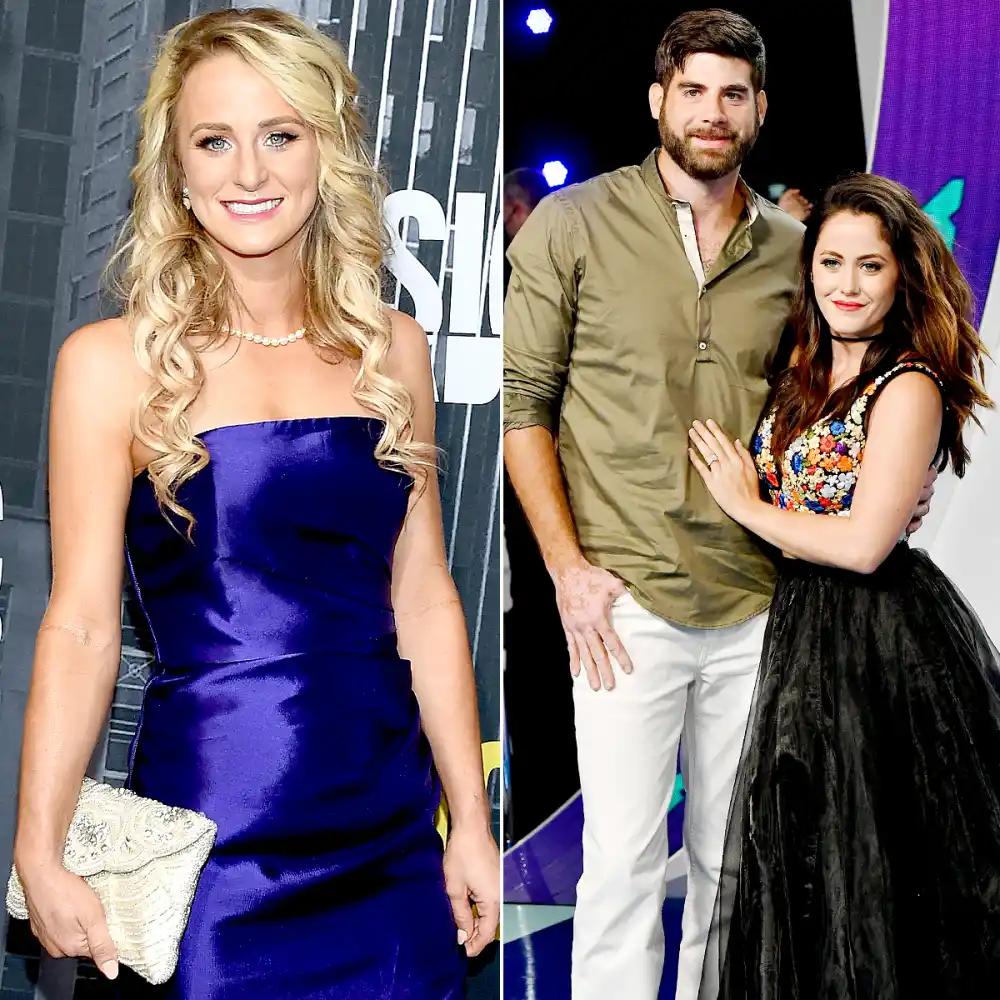 Leah Messer, David Eason and Jenelle Evans