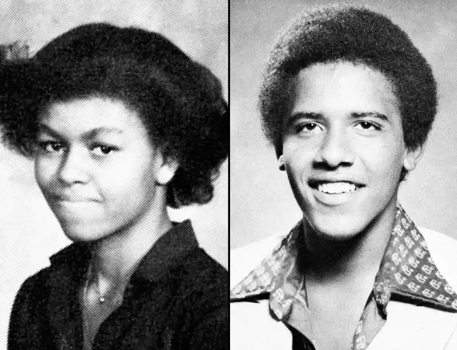 Michelle Obama and Barack Obama