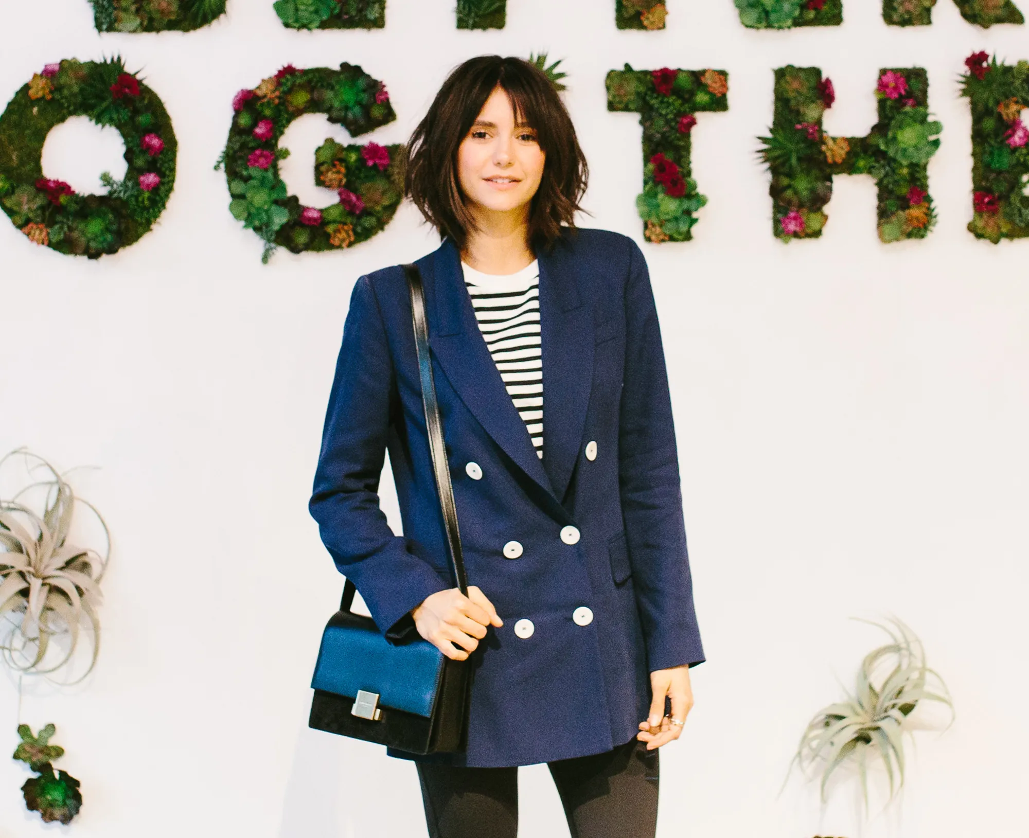 Nina Dobrev at the Create and Cultivate Conference.