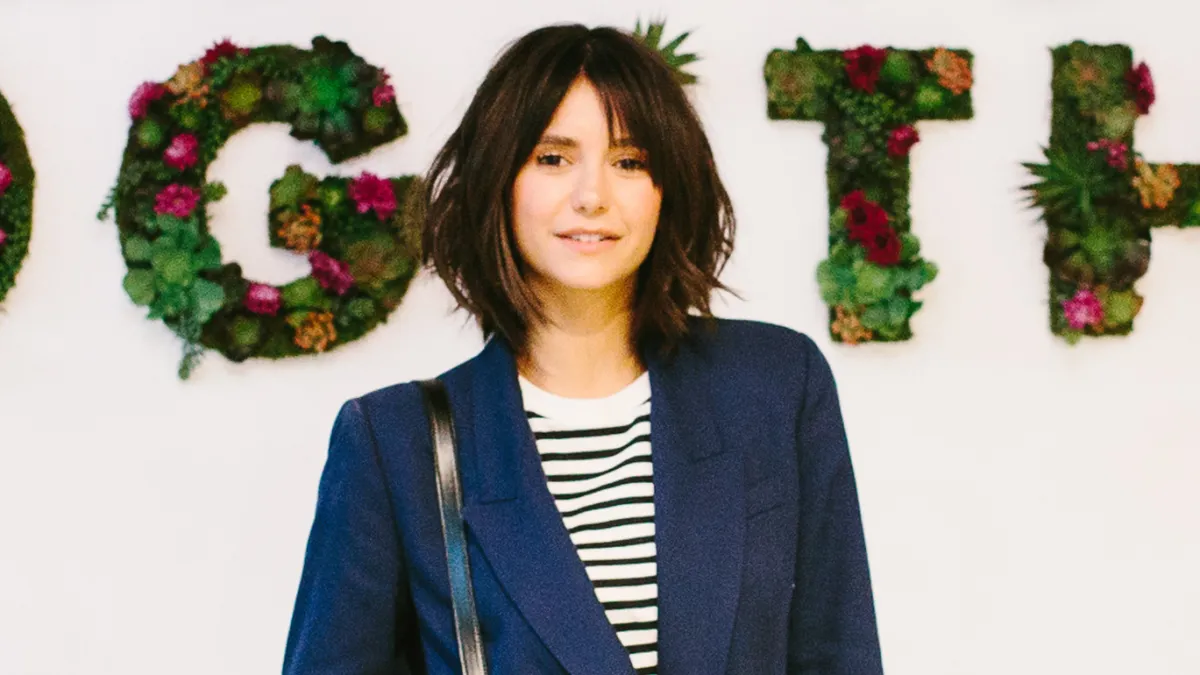 Nina Dobrev at the Create and Cultivate Conference.