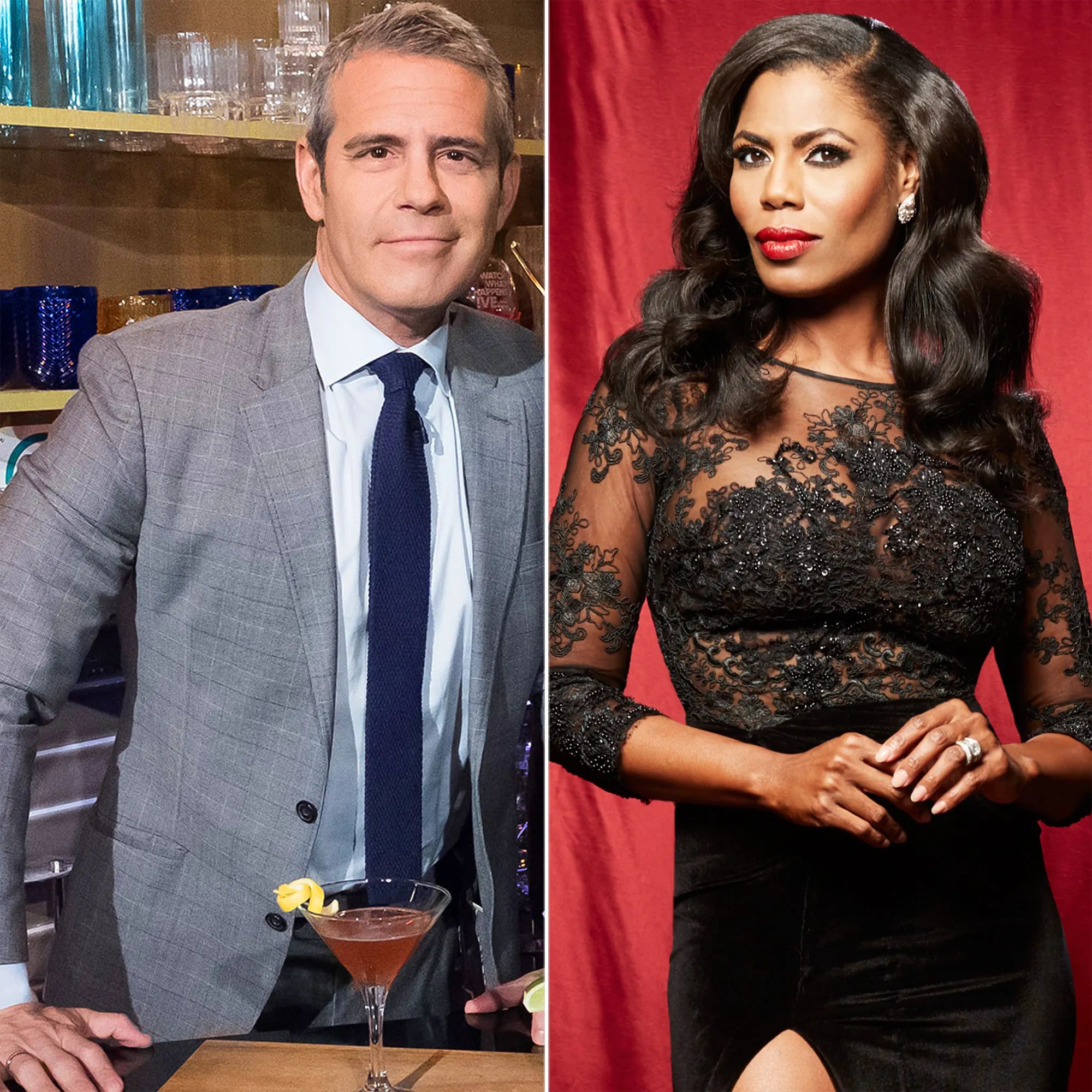 Andy Cohen and Omarosa