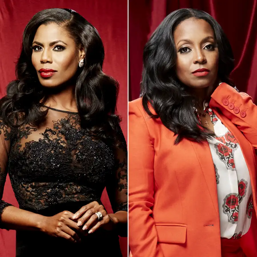 Omarosa and Keisha Knight Pulliam