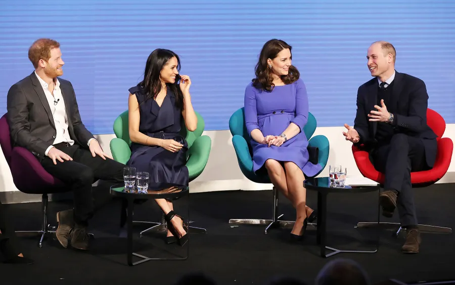 Prince Harry Meghan Markle Duchess Kate Prince William Royal Foundation Forum