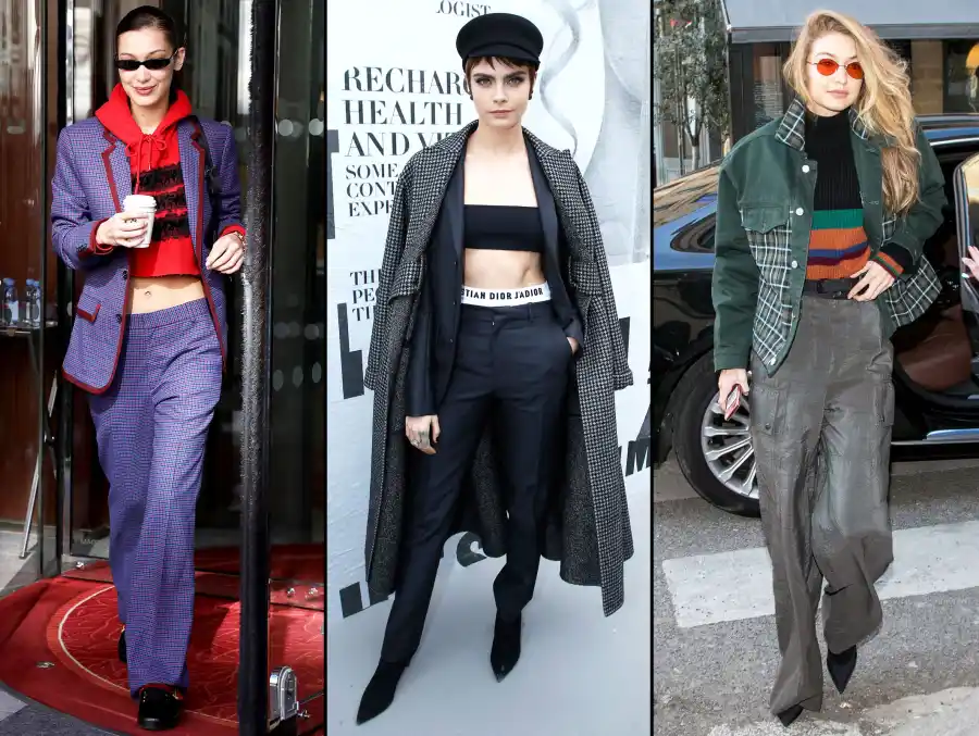 Bella Hadid, Cara D, Gigi Hadid