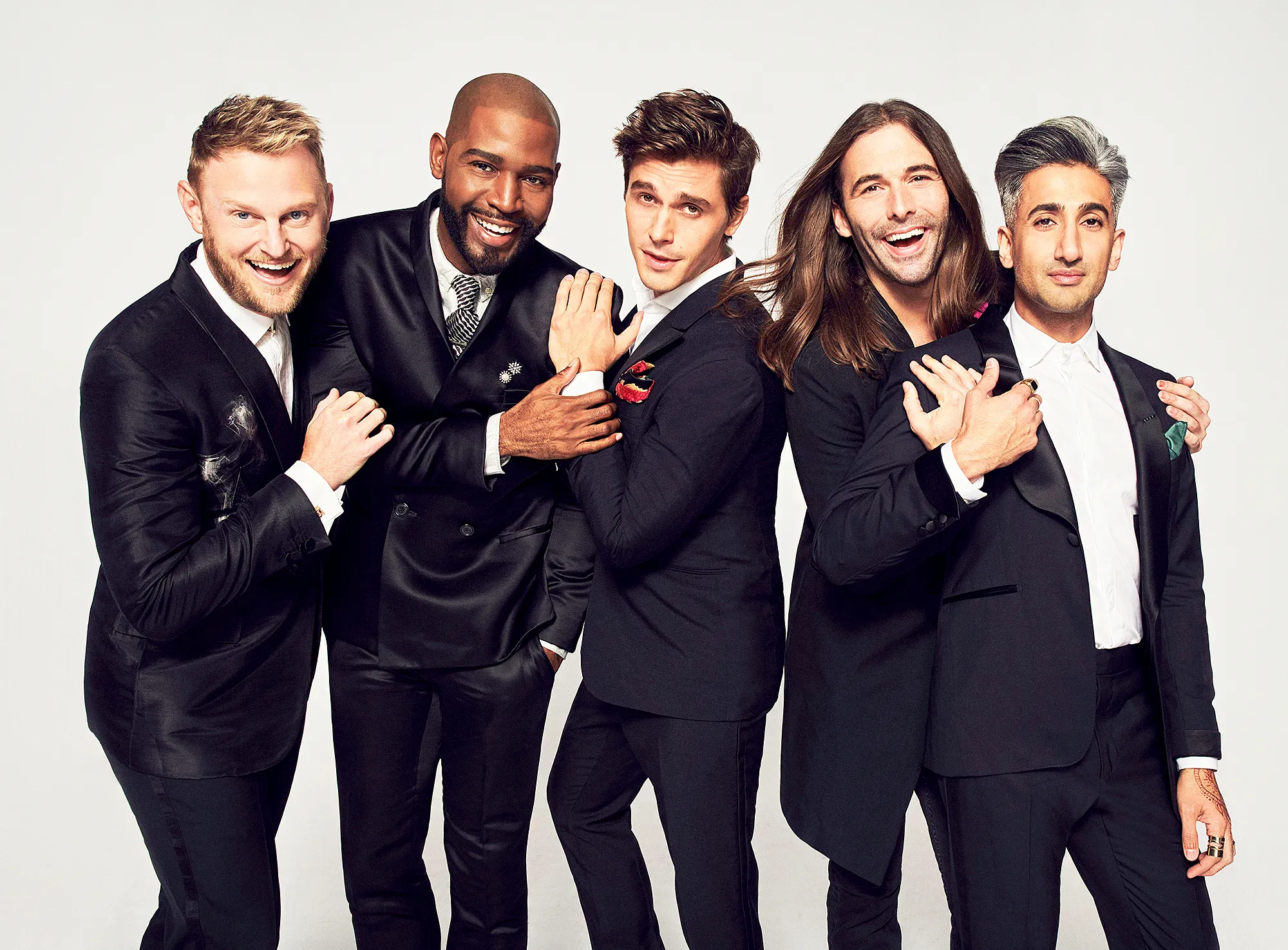 Bobby Berk, Karamo Brown, Antoni Porowski, Jonathan Van Ness, Tan France of ‘Queer Eye‘