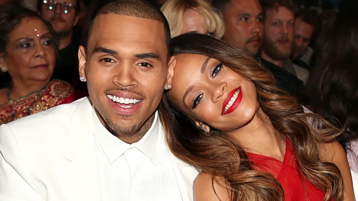 Chris Brown and Rihanna