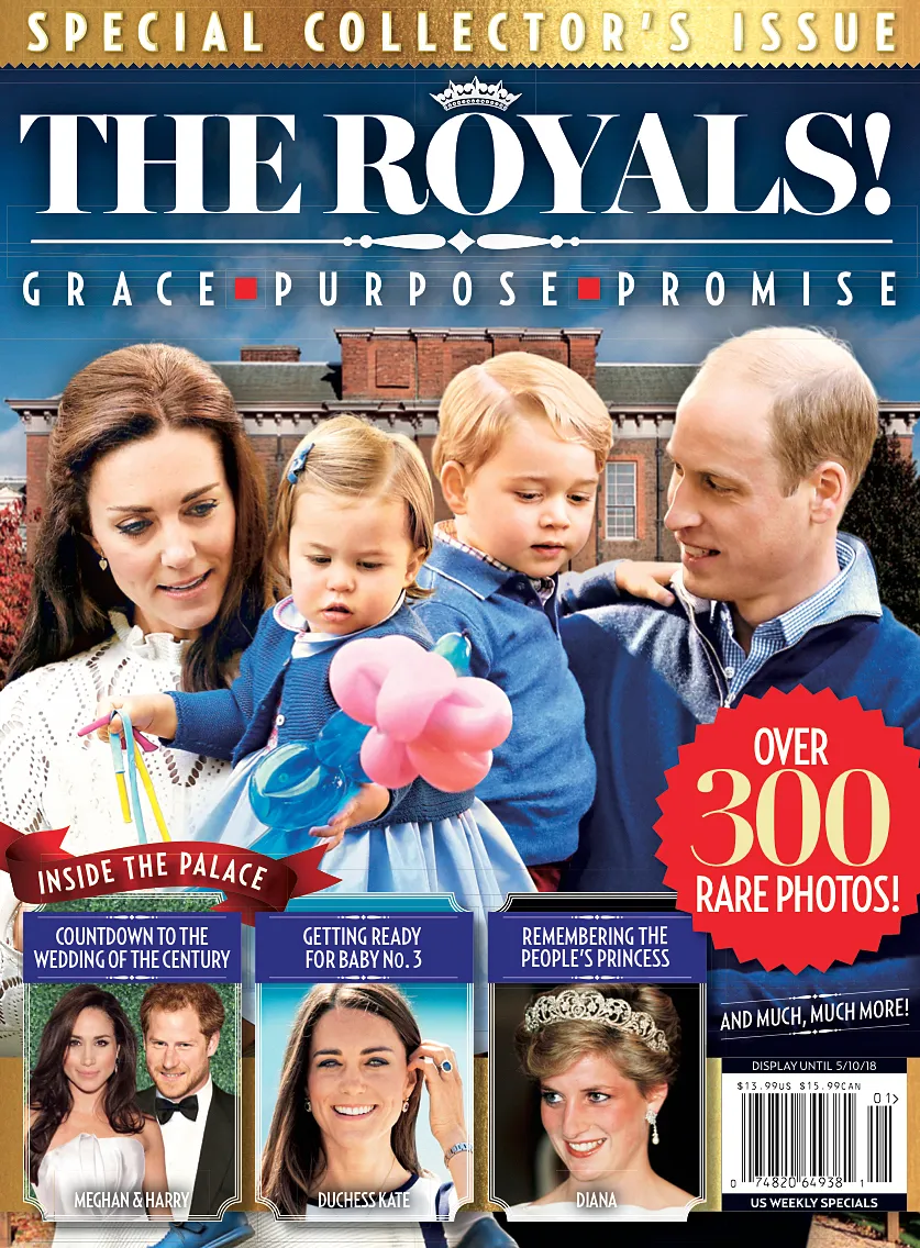 Luxury Handbag Shopping Royals Special Issue cover Kate Middleton Prince William George Charlotte