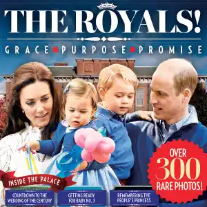 Luxury Handbag Shopping Royals Special Issue cover Kate Middleton Prince William George Charlotte
