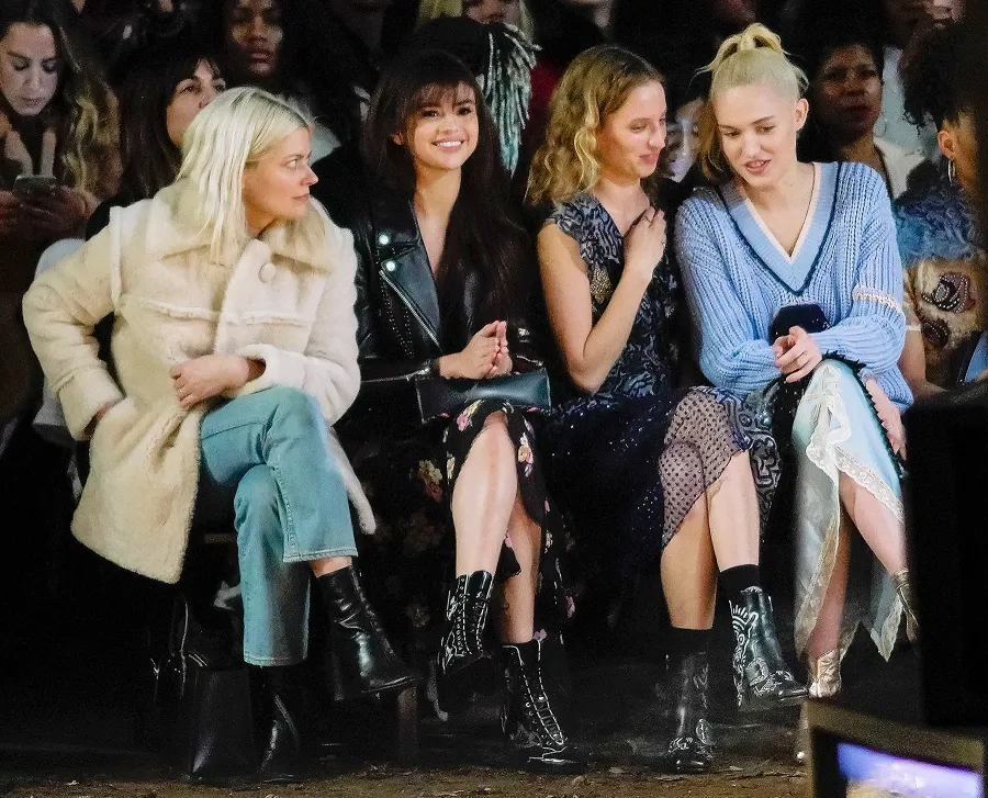 Selena Gomez Coach 1941 New York Fashion Week