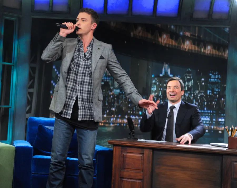 Justin Timberlake JImmy Fallon first late night fallon